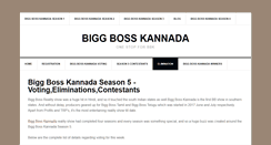 Desktop Screenshot of biggbosskannada.com